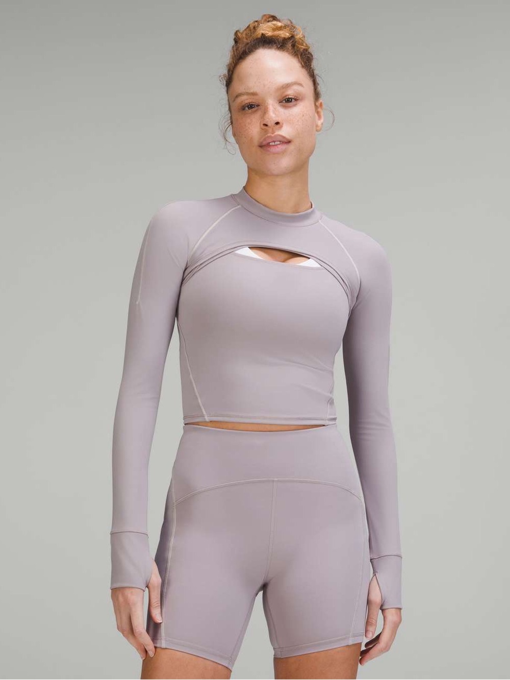 Lululemon 2-in-1 Training Tank + Long Sleeve Shirt - (Long sleeve only)